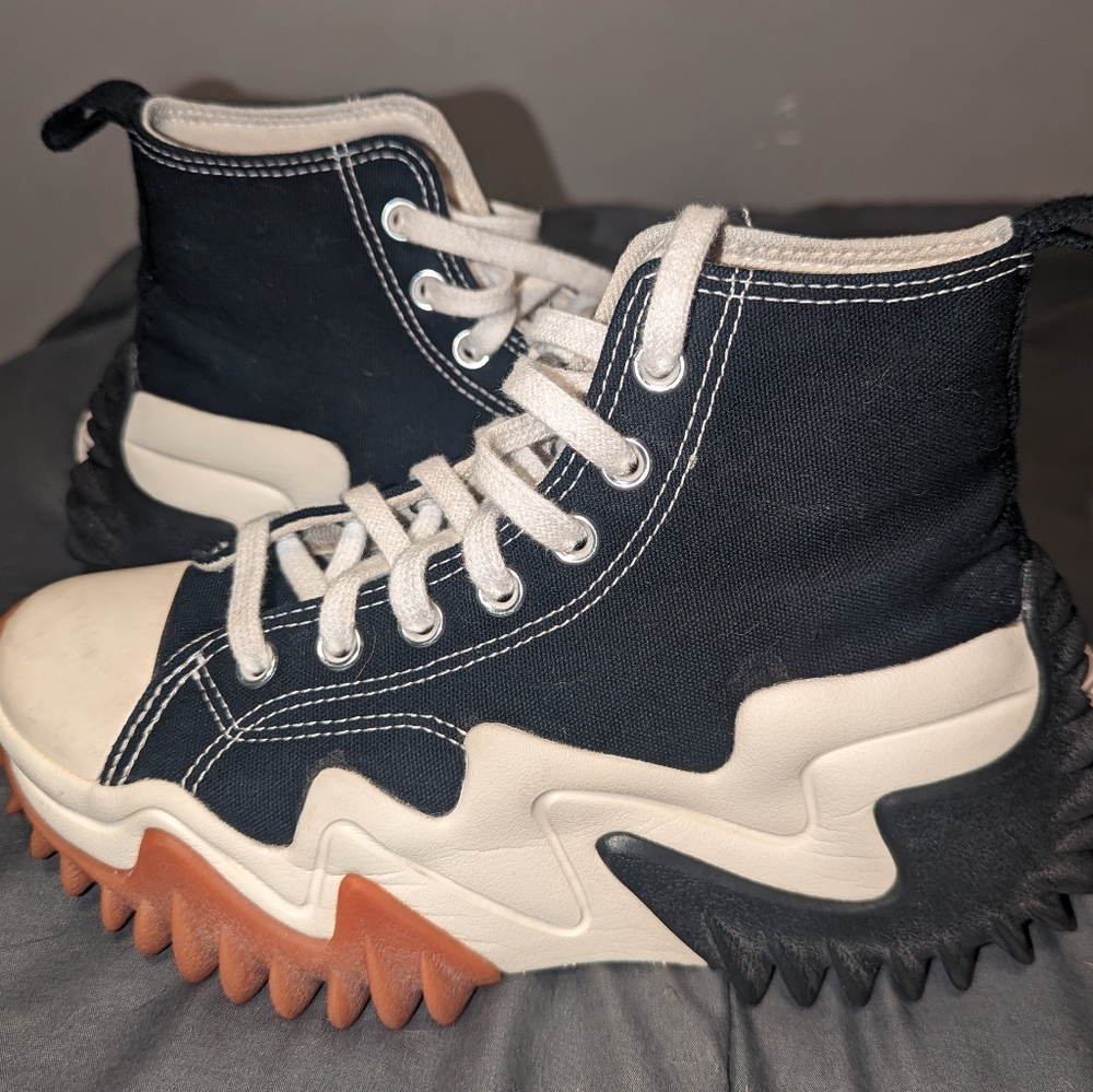Black Converse Run Star Motion CX Platform